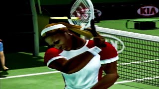 Serena Williams vs Jennifer Capriati Australian Open FULL MATCH Smash Court Tennis Pro Tournament 2 [upl. by Slein116]