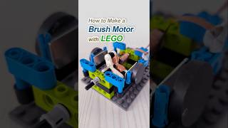 Build a DC motor using Lego  DIY Motor motorproject [upl. by Donaldson]