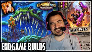 ENDGAME BUILDS ARE SO FAR AHEAD NOW  Hearthstone Battlegrounds [upl. by Nafets]