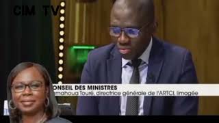 Les raisons du limogeage de la directrice générale de l’ARTCI Mme Namahoua Touré [upl. by Hnad836]