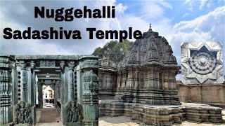 800 years old Sadashiva temple Nuggehalli Hassan Hoysala Nuggehallisadashiva [upl. by Pass]