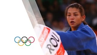 Alina Dumitru ROU v Sarah Menezes BRA 48kg Womens Judo Final Replay  London 2012 Olympics [upl. by Hnahym]