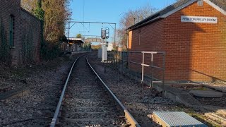 Over the level crossing  Trip to Frinton  261124 [upl. by Lait565]