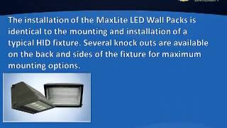 MaxLED by MaxLite LED Wall Packs [upl. by Derron145]