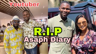 BREAKING T£ars Flow As Popular Ghanaian Gospel Youtuber Asaph Diary Des [upl. by Jeaz]