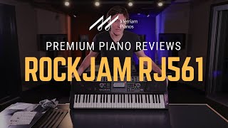 🎹RockJam RJ561 Electronic 61 Key Digital Keyboard Unboxing  Affordable Keyboard for Beginners🎹 [upl. by Ettenig417]