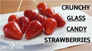 Tanghulu Recipe 冰糖葫蘆  CANDIED STRAWBERRIES  How To Make Tanghulu Without Corn Syrup [upl. by Zebapda608]