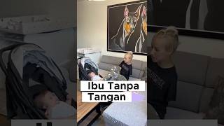 Inspiratif⁉️😱Ibu Ini Rawat Anak Pakai Kaki Hatinya Seluas Samudra‼️ shorts viralvideo [upl. by Brandtr]