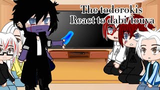 The todoroki react to dabitouyabad thumbnailcringemay be bad [upl. by Leakcim]