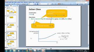 Introduction to QuantLib Part 8b Integrator and Solver Class [upl. by Crandell236]