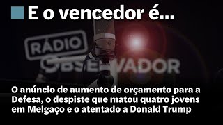 E o Vencedor é… em direto na Rádio Observador [upl. by Dorice885]