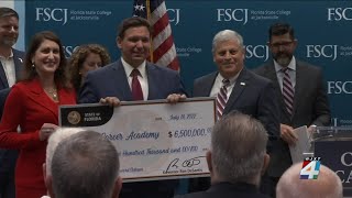 FSCJ other state colleges awarded 65M to launch civic academies Gov DeSantis announces [upl. by Profant]