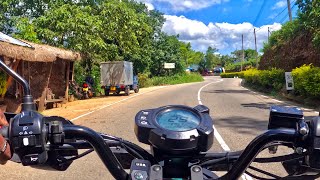 අලුත්ගමින් ගම්පොළට 👌 Aluthgama To Gampola  Travel With My Bike [upl. by Anirrak808]