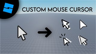 How to change the MOUSE CURSOR  ROBLOX STUDIO 2024 [upl. by Electra]