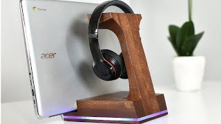 DIY LED Headphone Stand [upl. by Neural716]