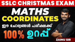 SSLC MATHS COORDINATES ALL PAKKA SURE QUESTIONS IN ONE VIDEO  MS SOLUTIONS [upl. by Ailatan]