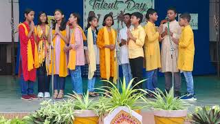 Group Song on DussehraSacred Heart Convent School Obra 10th October 2024 [upl. by Larner]