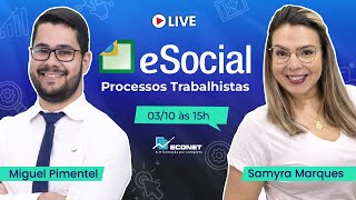 eSocial  Processos Trabalhistas [upl. by Menzies340]