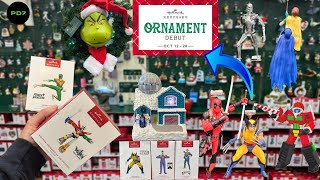 Hallmark Keepsake Ornament Debut Wave 2 Now Available 2024  Full Walkthrough [upl. by Wymore247]