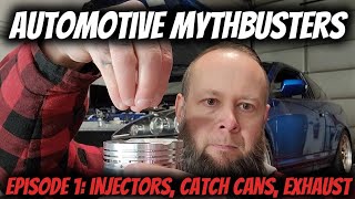 MythBusters Ep1 Fuel injectors catch cans and back pressure [upl. by Sunev]