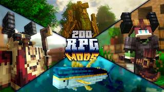 TOP 200 RPG Minecraft Mods  Ep 3 119  121  For Forge amp Fabric [upl. by Neesay]