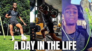 Pro Footballer Off Season Day In The Life  Jadan Raymond [upl. by Triplett972]