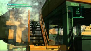 Metal Gear Solid 2 Harrier Battle Extreme No Damage [upl. by Schnorr]