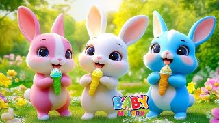 Bunny In The Flower Garden  Baby Melody  Kids Songs amp Rhymes  Little Melody [upl. by Aidekal]