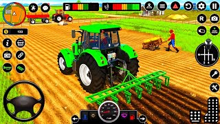 Heavy Tractor Trolley Game 3D  Farming Tractor 3D  Android Gameplay gameplay gemes game [upl. by Haiasi283]