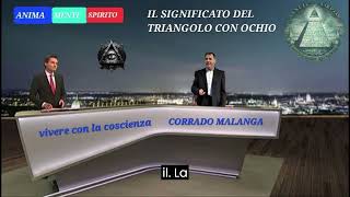 Corrado MalangaIl significato del triangolo con locchio [upl. by Eniamsaj702]