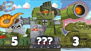 Top 15 Tank cartoon Evolutions  Home animations all top tanks evolution rank 20182024 [upl. by Nithsa]