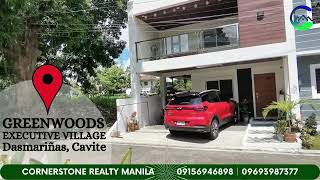 Greenwoods Executive Village Dasmariñas 3 Bedroom House For Sale greenwoodsdasmarinas [upl. by Annaili]