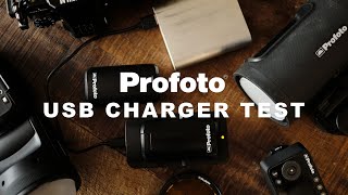 iWata DPFA1 Profoto A Series USBC Charger vs Original Profoto Charger  Charging time test [upl. by Kingsly]