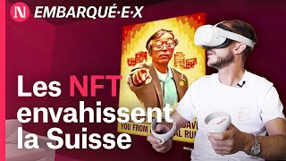 Jai testé le monde des NFT en Suisse  EMBARQUÉEX [upl. by Elaina539]