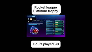 Rocket league platinum trophy [upl. by Magdau81]