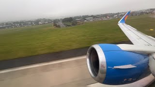 JET2 B737300 ROCKETLIKE DEPARTURE OUT OF LEEDS BRADFORD AIRPORT  SEPTEMBER 2024 🚀✈️ [upl. by Ordnassela277]