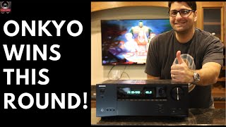 Onkyo TXNR6050 Review  Amazing value and performance  Vizio TV owners beware [upl. by Notslah830]