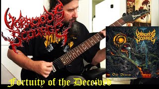 Voracious Scourge  Fortuity of the Deceived guitar playthrough [upl. by Eesak]