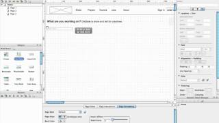 Axure Tutorial  Totalwireframe  Chapter 18 Title of the content zone [upl. by Eiralc]