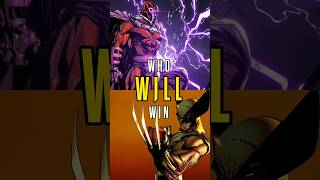 Wolverine Vs Magneto Who Will Win  Man Of SuperHero wolverine ironman superhero [upl. by Nahtam201]