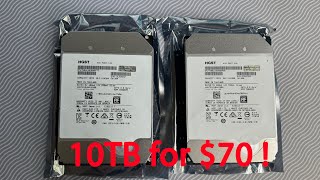 Bought a couple of 10TB HGST He10 Drives for 70 each [upl. by Eudo]