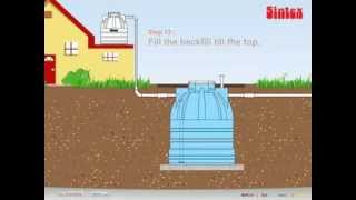 SINTEX UNDERGROUND WATER TANK INSTALLATION [upl. by Maurita]