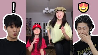 Korean react to Philippines Dance Tiktok  Niana family so talented [upl. by Norved]