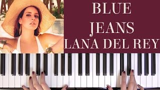 HOW TO PLAY BLUE JEANS  LANA DEL REY [upl. by Love]