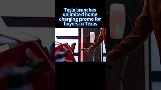 Tesla launches unlimited home charging promo for buyers in Texas [upl. by Angid278]