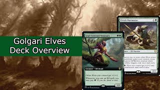 Golgari Elves Deck OverviewGuide  Pioneer MTG  MTGO [upl. by Thurnau]