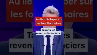 Au lieu de taper sur les fonctionnaires taxons les revenus du capital [upl. by Enelia]