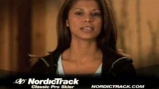 With Nordic Track ski the pounds away Watch this video [upl. by Naivatco]