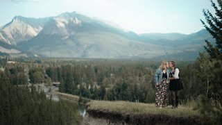 Canmore AB Engagement Film  Theresa amp Maddy [upl. by Halac599]