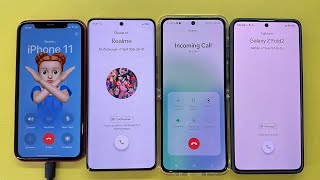 iPhone 11 Pro Incoming Call Realme 11 ProSamsung Z Flip5Poco X6 [upl. by Gnuoy]